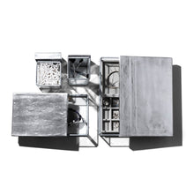 画像をギャラリービューアに読み込む, Glass Box w/recycle Steel Lid - Cotton Swab