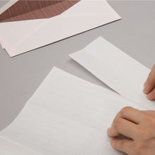 画像をギャラリービューアに読み込む, Accordion-Fold Stationery Set
