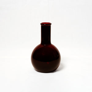 Flask Round - Dark Amber 500