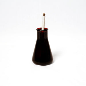 Flask Triangle - Dark Amber 100