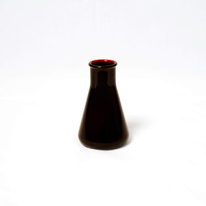 Flask Triangle - Dark Amber 100