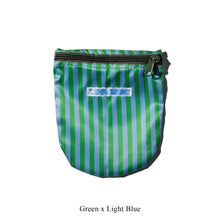 画像をギャラリービューアに読み込む, School Tie Fabric Semicircle Pouch
