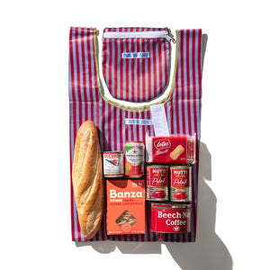 School Tie Fabric Semicircle Pouch