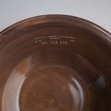 画像をギャラリービューアに読み込む, Vintage Wooden Bowl W / Glass
