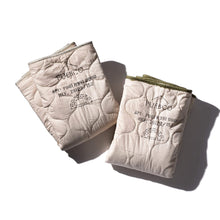画像をギャラリービューアに読み込む, Vintage Parachute Line Quilted Blanket
