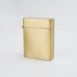 Brass Playing Card Case